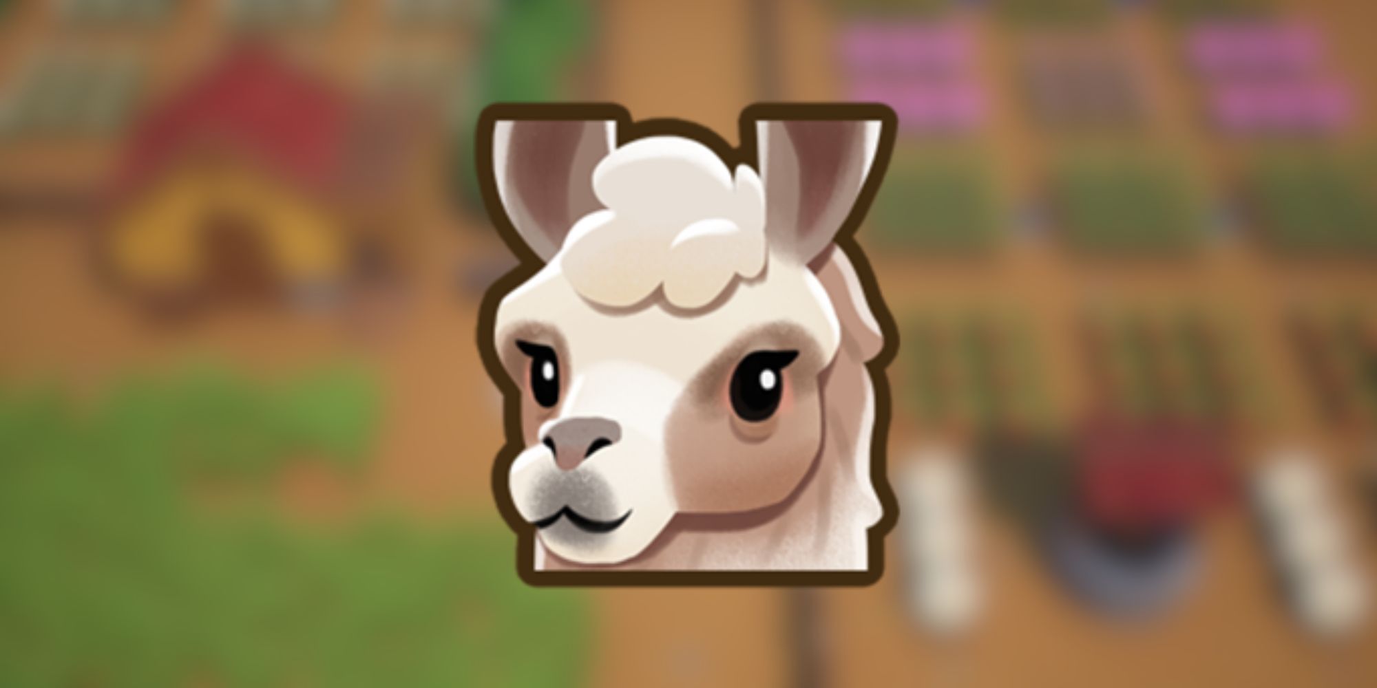 Llama in Coral Island