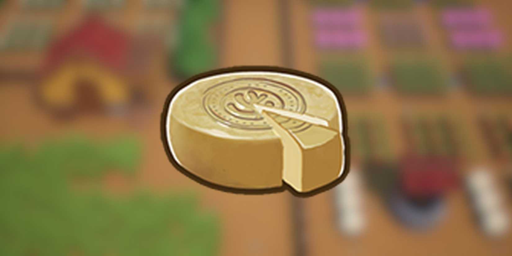 Goat Cheese Wheel in Coral Island