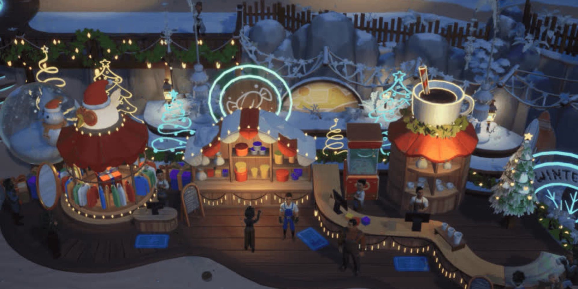 Winter Fair in Coral Island