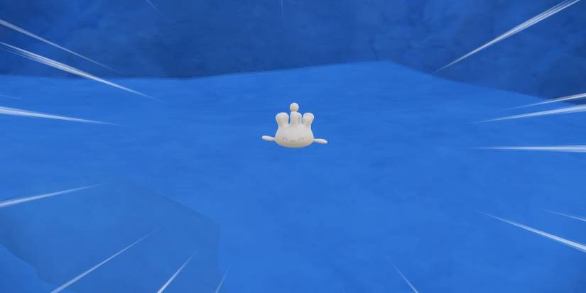 milcery in the wild in blueberry academy polar biome