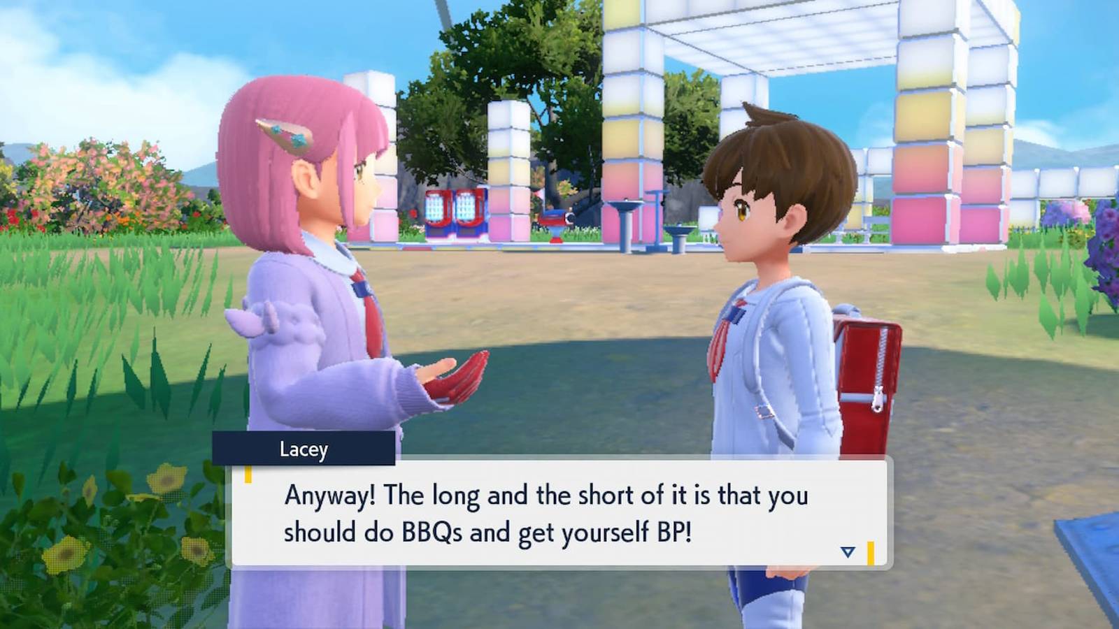 pokemon scarlet violet indigo disk bbq and bp 