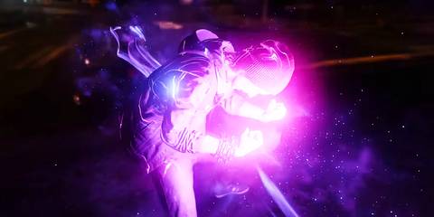 Delsin using Neon powers in Infamous: Second Son