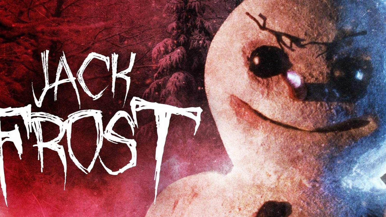 The Jack Frost title next to a killer snowman