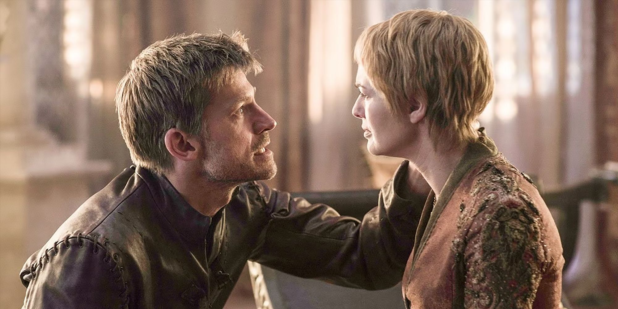 Jaime Comforting Cersei