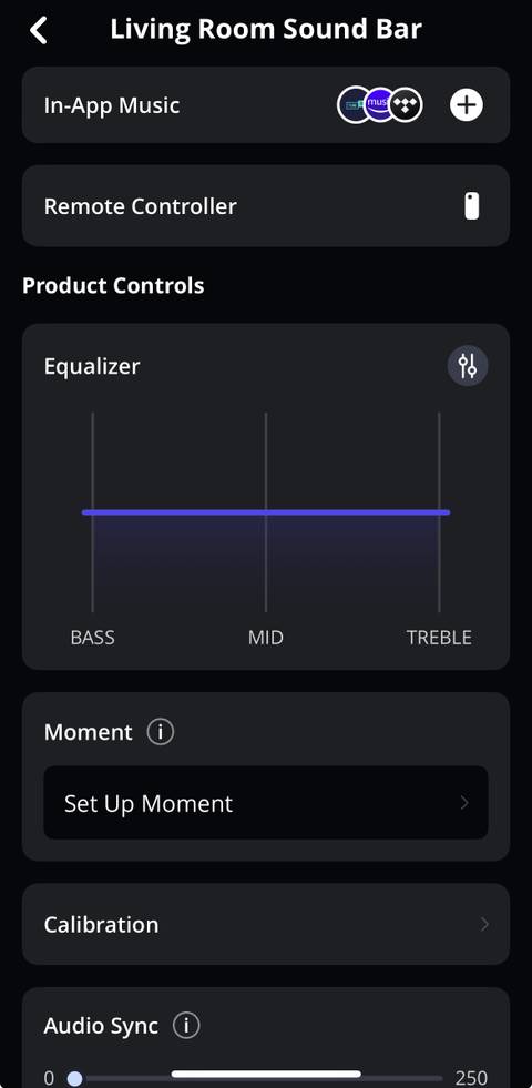 jbl one app equalizer