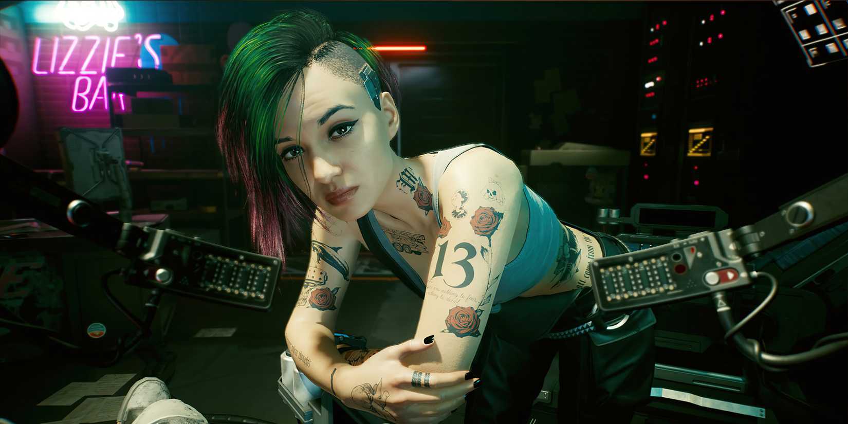 Judy Alvarez in Cyberpunk 2077