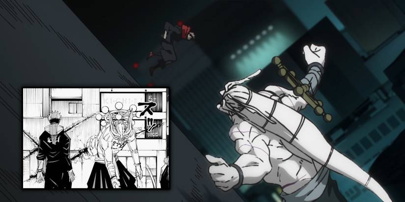 Jujutsu Kaisen - Mahoraga Vs Sukuna In Both Manga and Anime