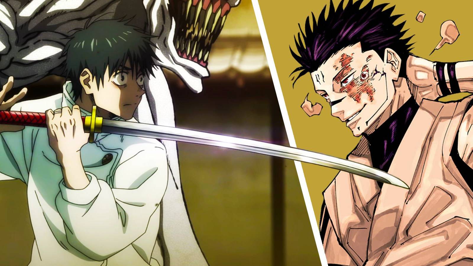 Jujutsu Kaisen Yuta Okkotsu vs Ryomen Sukuna