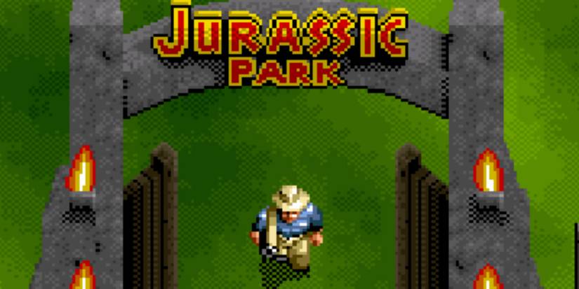 jurassic park snes