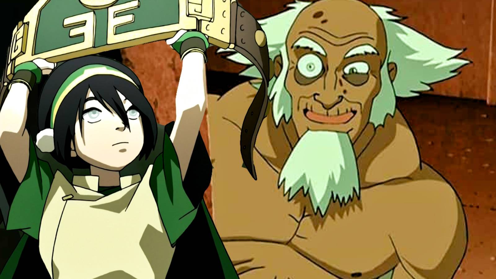 King Bumi and Toph