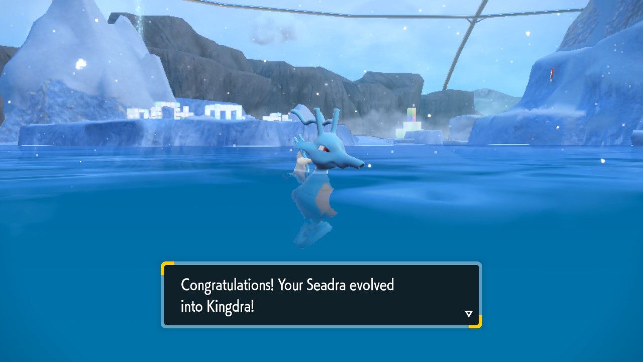 kingdra evolution pokemon scarlet violet indigo disk dlc