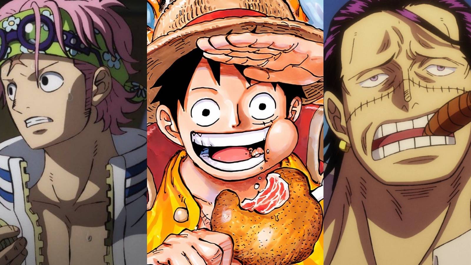 Koby monkey d luffy sir crocodile one piece