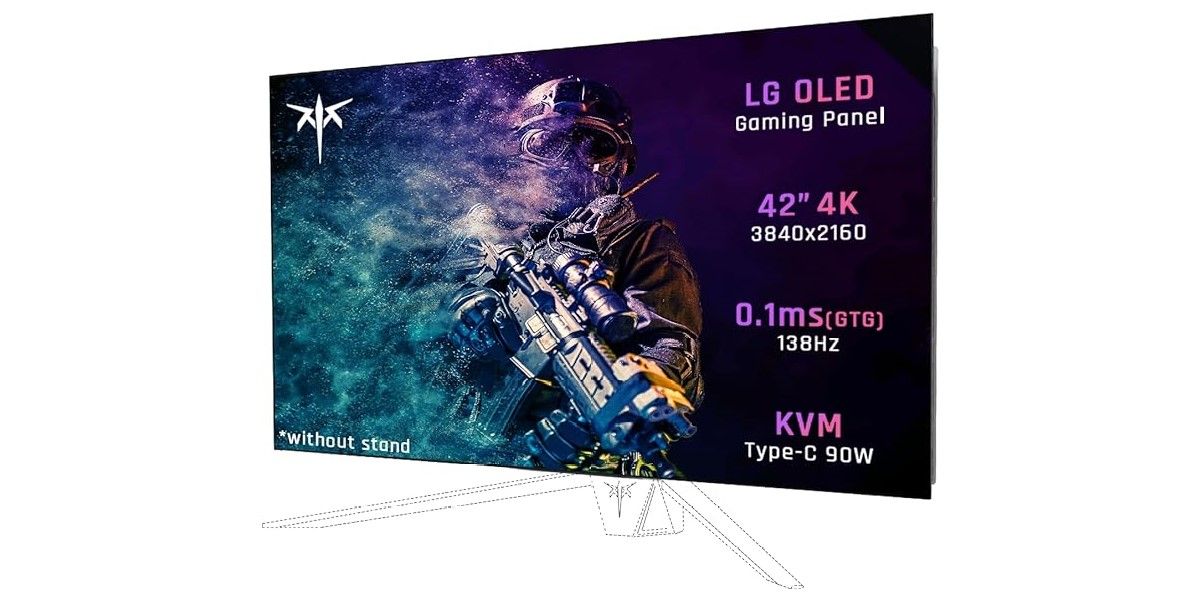 KTC 42 Inch 4K OLED G42P5 Gaming Monitor