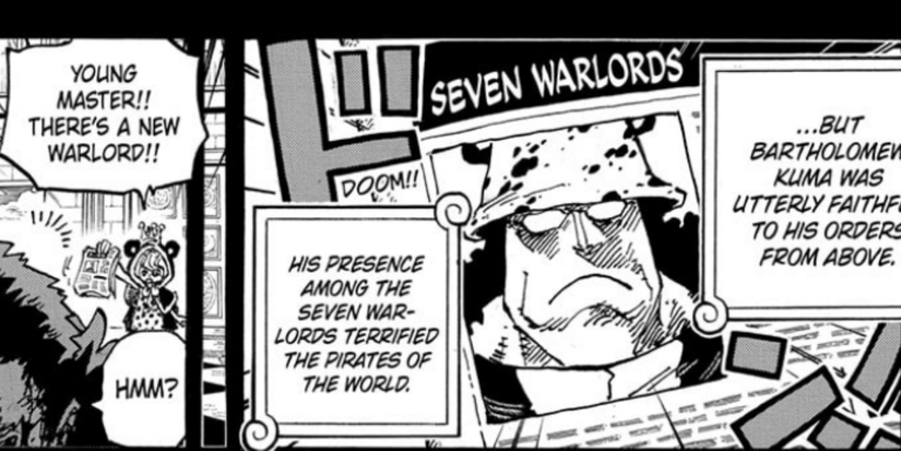 One Piece Chapter 1100: Kuma Becomes A Shichibukai