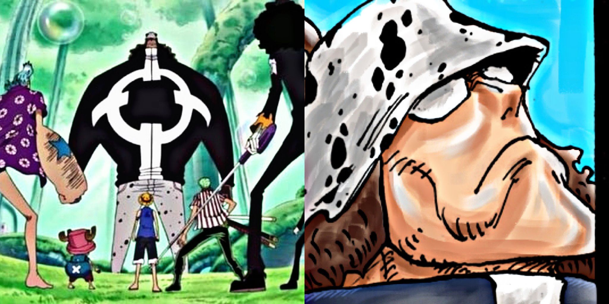 Kuma separated straw hat pirates sabaody one piece