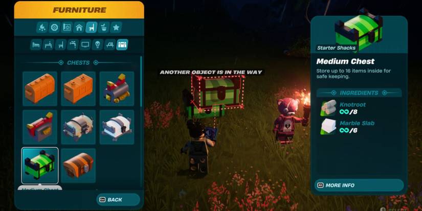 Fortnit Storage How to Store More Items in Chest in LEGO Fortnite