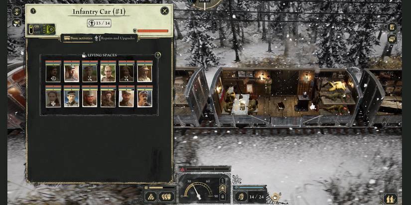 last train home living car