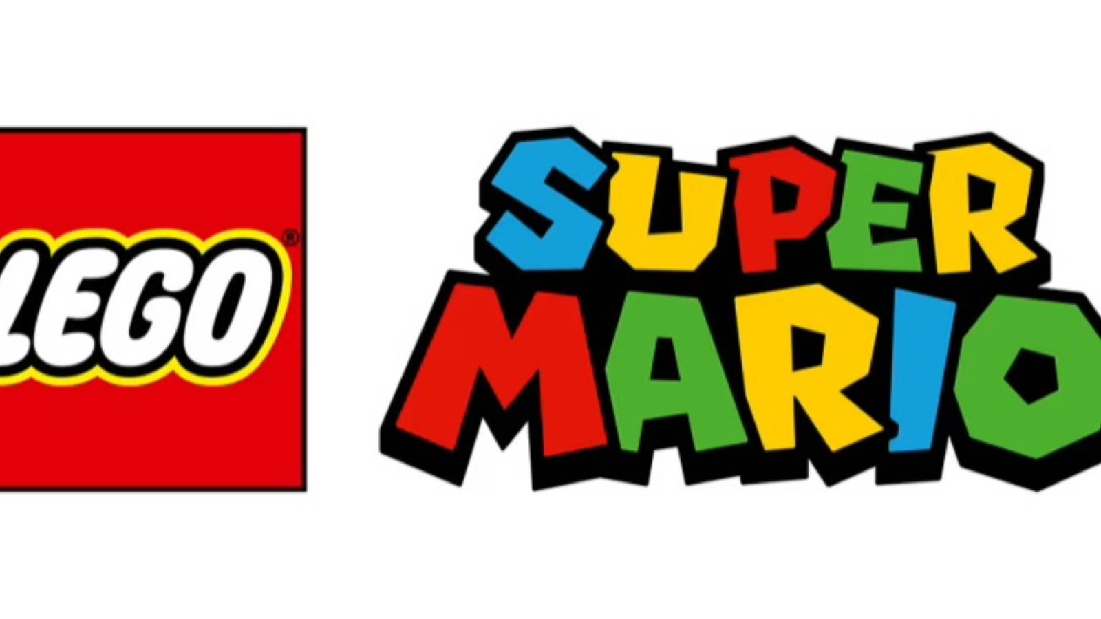 LEGO and Super Mario logos