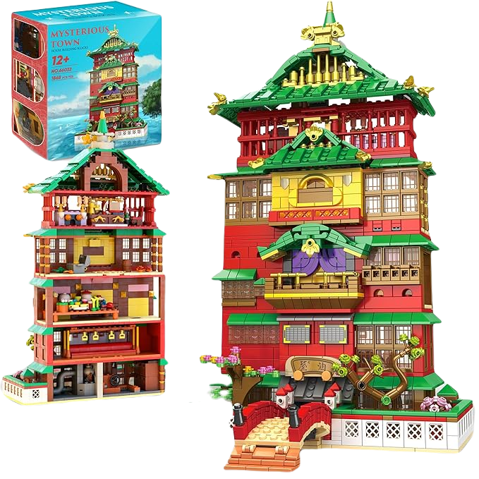 Lego Bathhouse Spirited Away