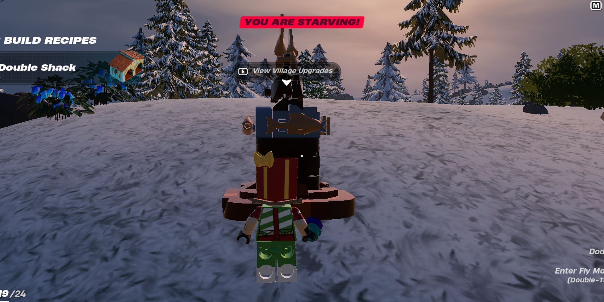 lego fortnite village square in frostlands