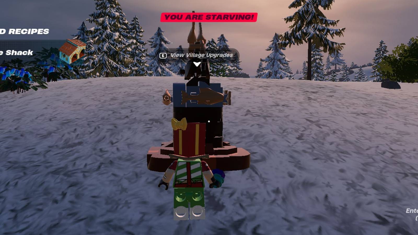 lego fortnite village square in frostlands