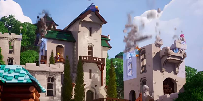 lego fortnite buildings upgrade village