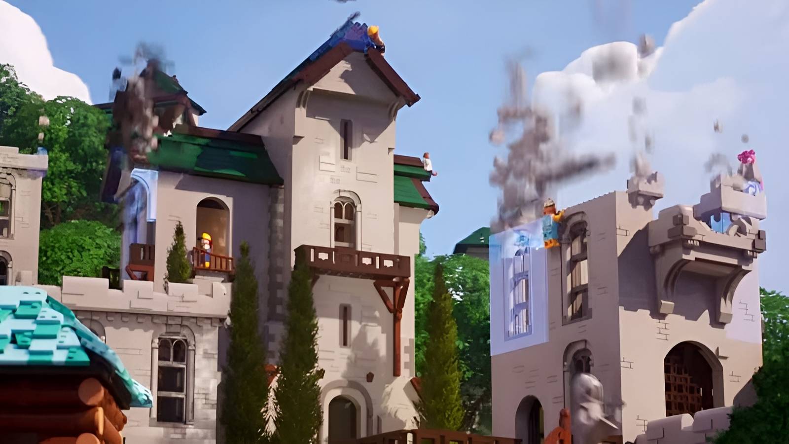 lego fortnite buildings upgrade village