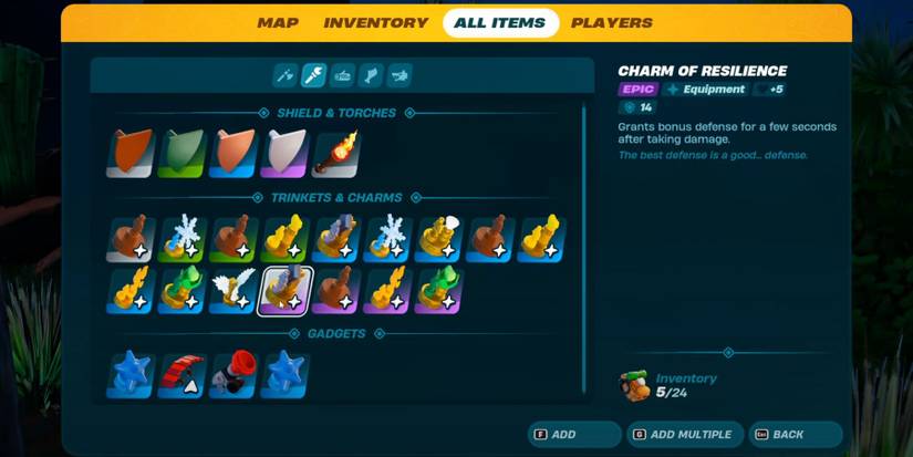 Lego Fortnite: All Charms & Totems