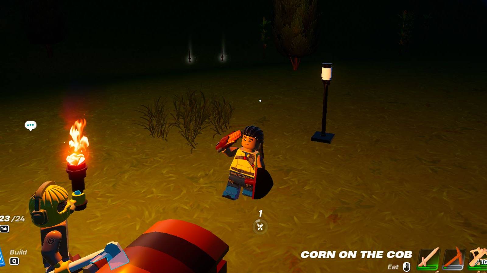 lego fortnite corn on the cob