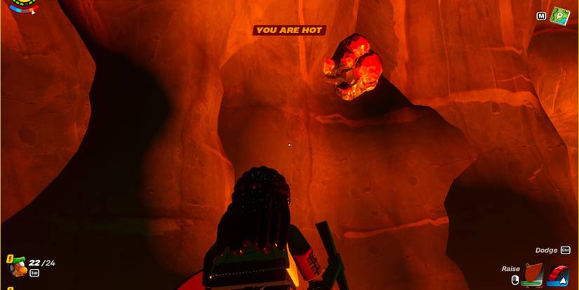 lego fortnite lava cave