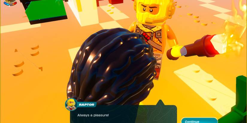 lego fortnite how to make a villager follow you