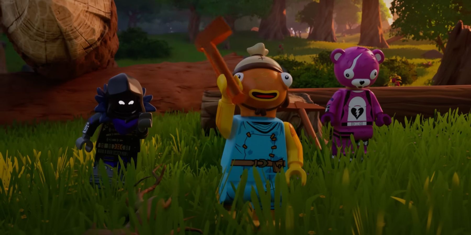 Lego Fortnite can be played solo or with up to 7 friends