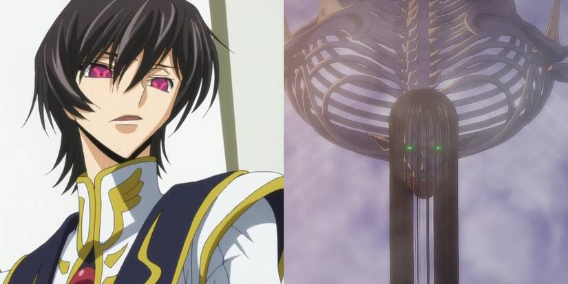 Lelouch Geass Eren Founding Titan Attack On Titan Code Geass