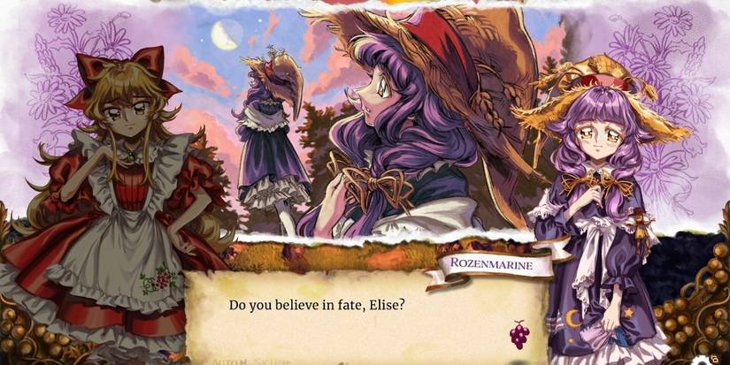 Elise and Rozenmarine having a conversation in Little Goody Two Shoes