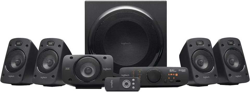 Logitech Z906 51 Surround Sound Speaker System
