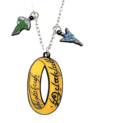 LOTR Necklace with charms