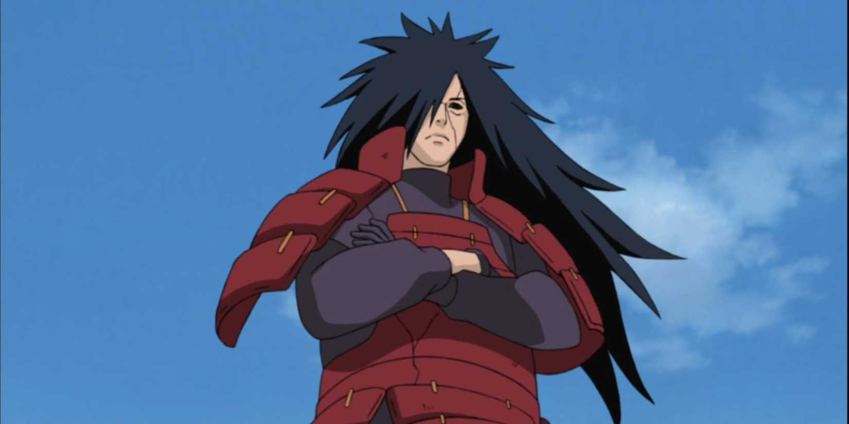 Madara looks down on all his attackers