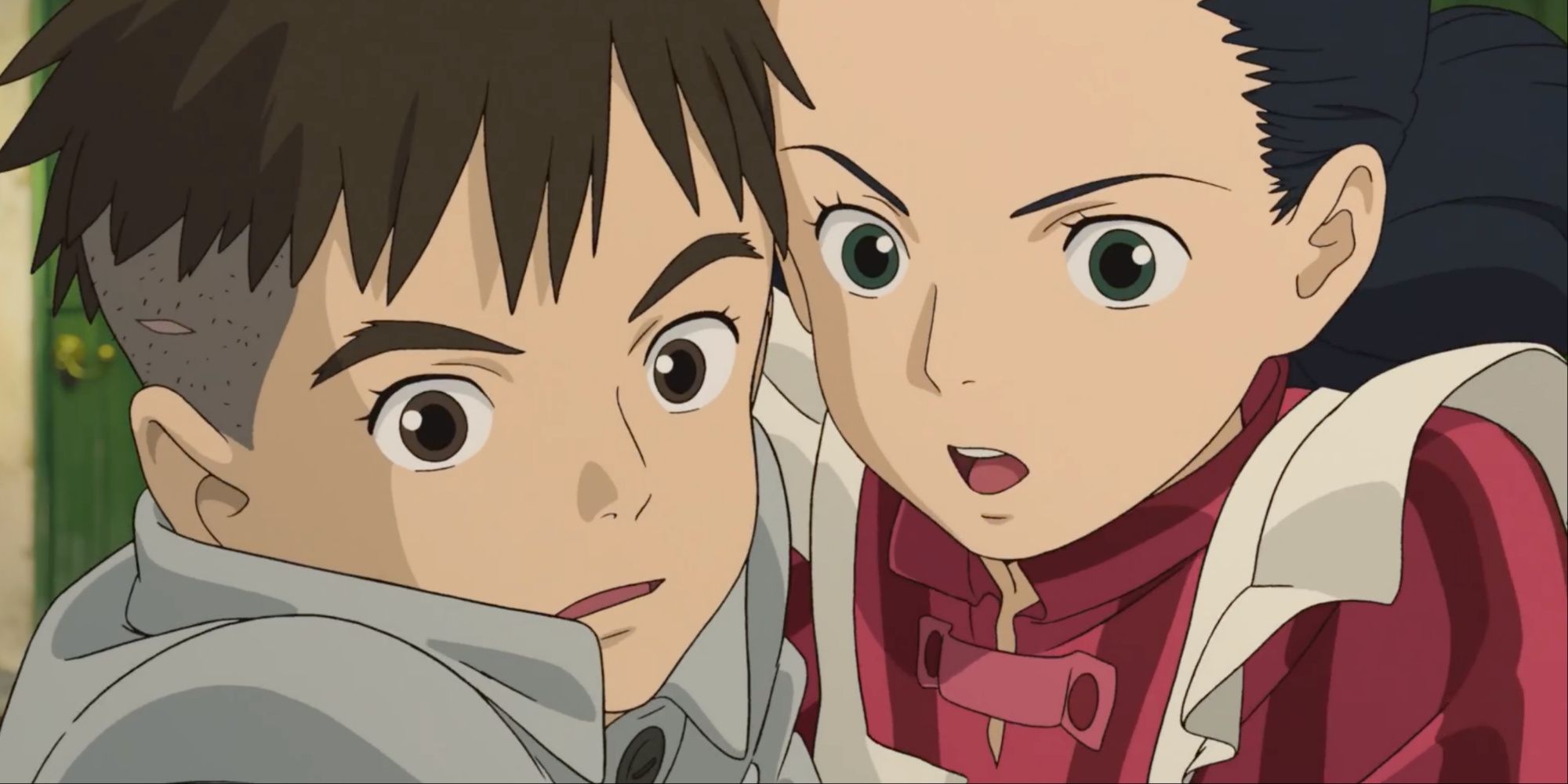 Mahito and Himi in The Boy and the Heron