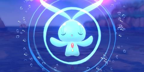 Manaphy In Pokemon Brilliant Diamond & Shinning Pearl