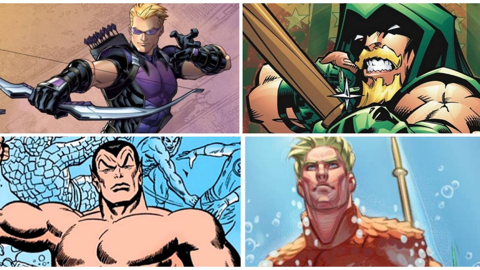 Marvel and DC counterparts