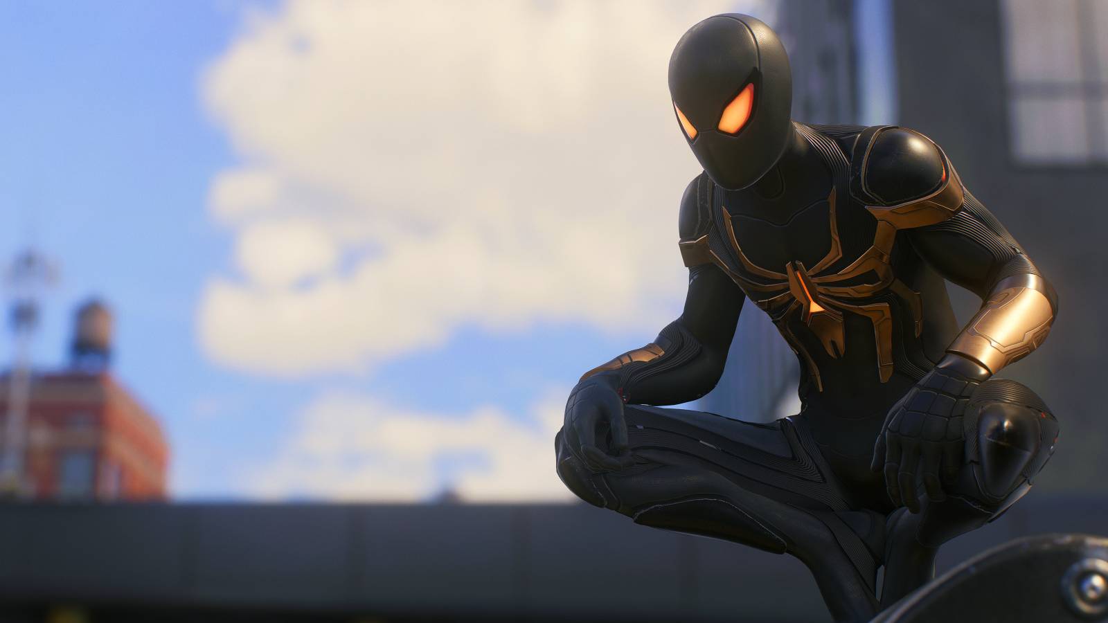 Marvel's Spider-Man 2 Spider-Man Perched