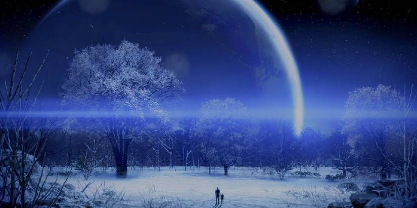 Mass Effect 3 post credits man and child