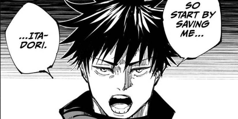 Megumi Fushiguro asks Yuji Itadori for help to enter the Culling Games.