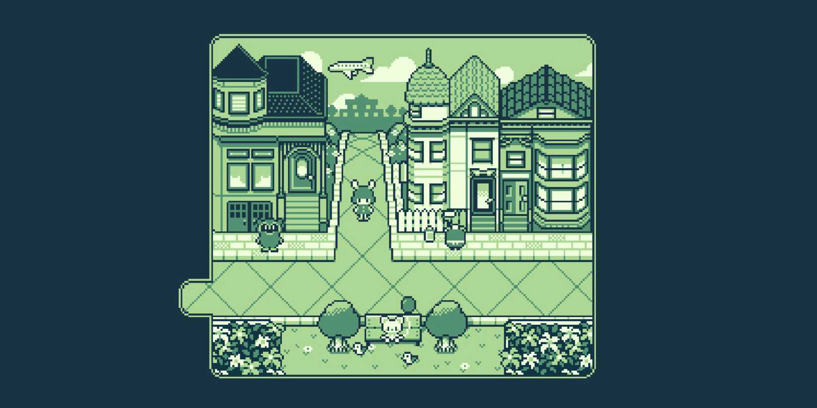 Honeydew walking through town