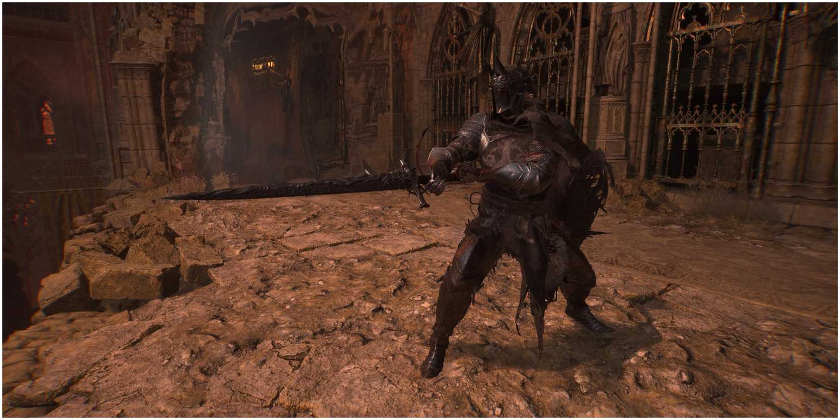 Melted Dark Crusader Sword in Lords of the Fallen