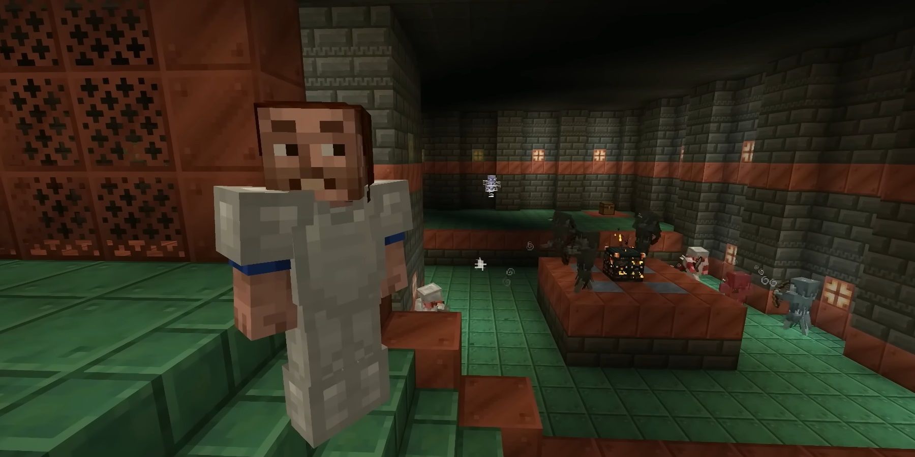 Minecraft 1.21 Trial Chamber Combat Area And Spawner