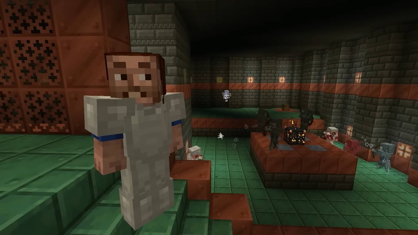 Minecraft 1.21 Trial Chamber Combat Area And Spawner