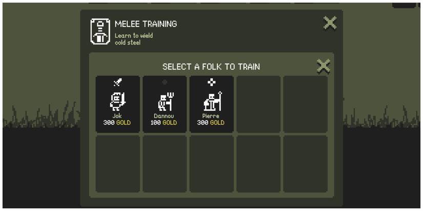 Tinyfolks training menu