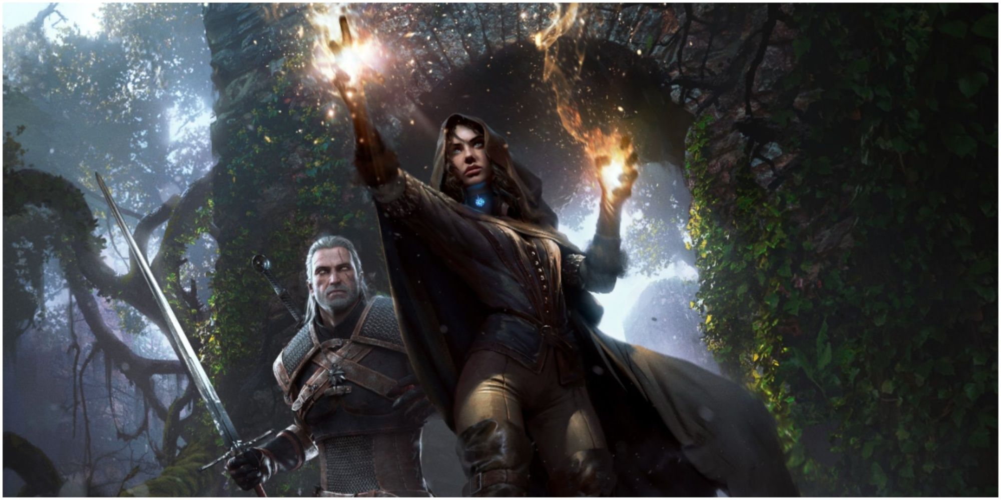 Geralt and Yennefer Conquer Supernatural Foes Together 