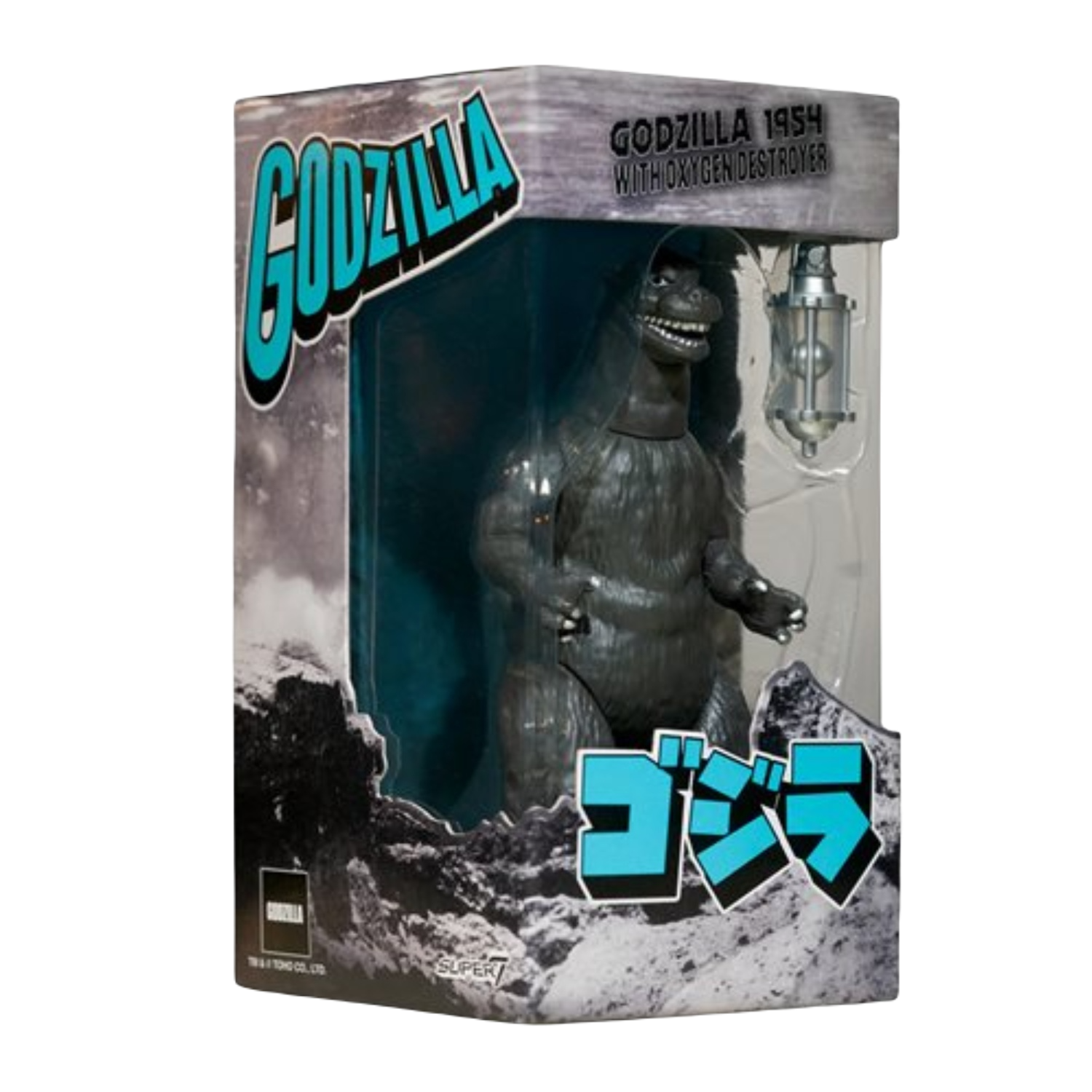 Godzilla 54 Silver Screen with Oxygen Bomb